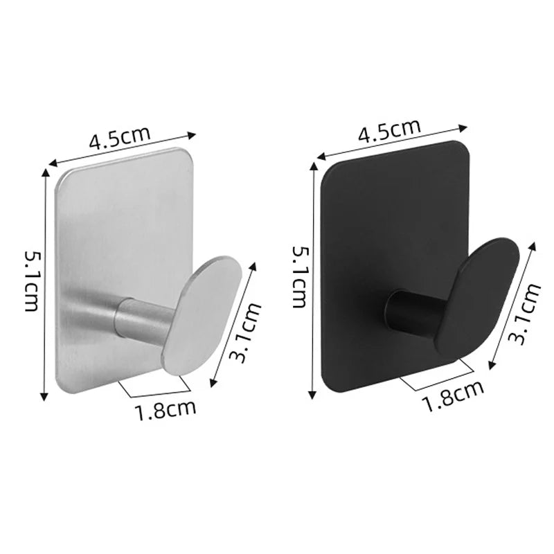 4/1pcs Stainless Steel Hooks