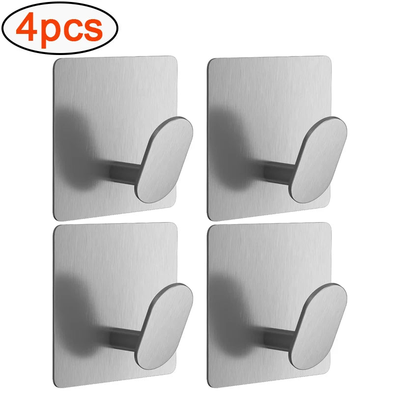 4/1pcs Stainless Steel Hooks